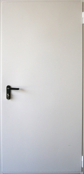 Противопожарная дверь - белая грунтовка ГФ-021