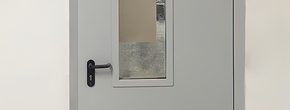 Работы в ноябре: остекленные двери EI 60 для производственных зданий