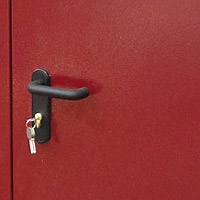 Фото ручки двери с порошковым напылением