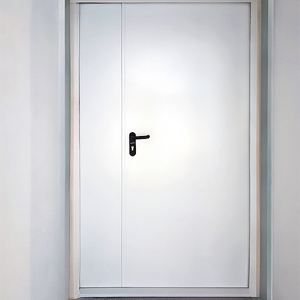 Белая полуторная дверь EIS-60