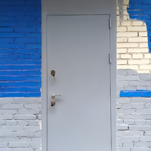 Дверь с фрамугой, фото спереди