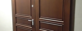 Двери «Антипаника» EI 60 с отделкой МДФ – смотрите пример работы