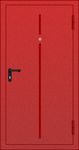 Однопольная дверь со штампованным рисунком D015
