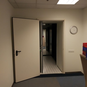 Противопожарная дверь в офисе