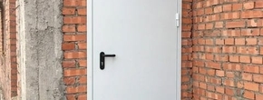 Монтаж партии однопольных дверей для строящегося объекта в Подольске