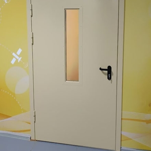 Однопольная остекленная дверь