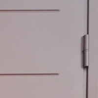 Фото петель технической двери с рисунком