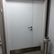 Полуторная дверь с пластиной