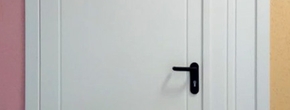 Полуторопольная дверь с отделкой МДФ