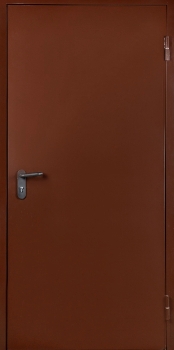 Противопожарная дверь - коричневая грунтовка ГФ-021