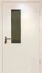 Однопольная остекленная противопожарная дверь DS027