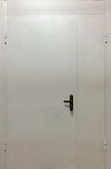Техническая дверь с фрамугой